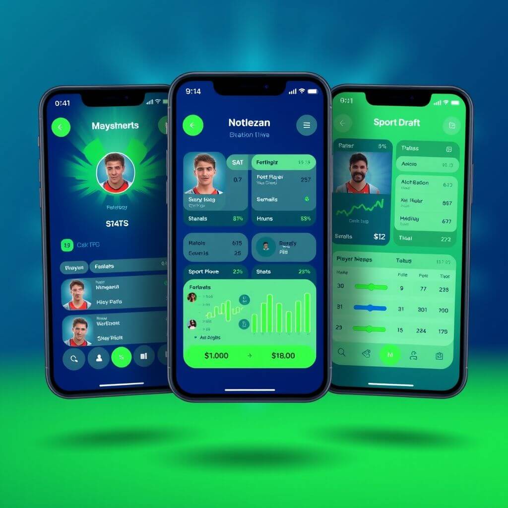 SportDraft App Screenshots